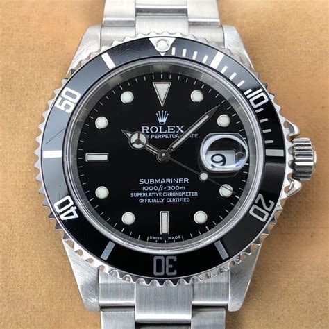 2005 rolex submariner date|2005 Rolex Submariner 16610.